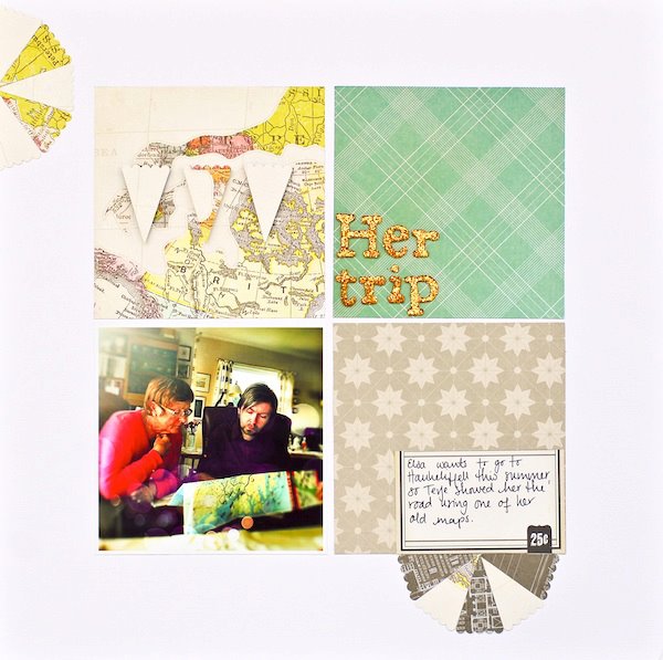 Create Simple Scrapbook Layouts Without Embellishments - Simple Scrapper