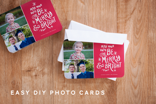 Easy DIY Photo Cards from Simple Scrapper