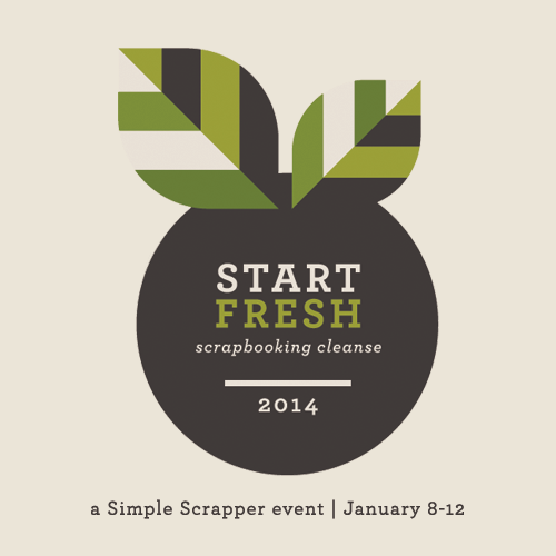 Start Fresh: A 5-Day Scrapbooking Cleanse at Simple Scrapper