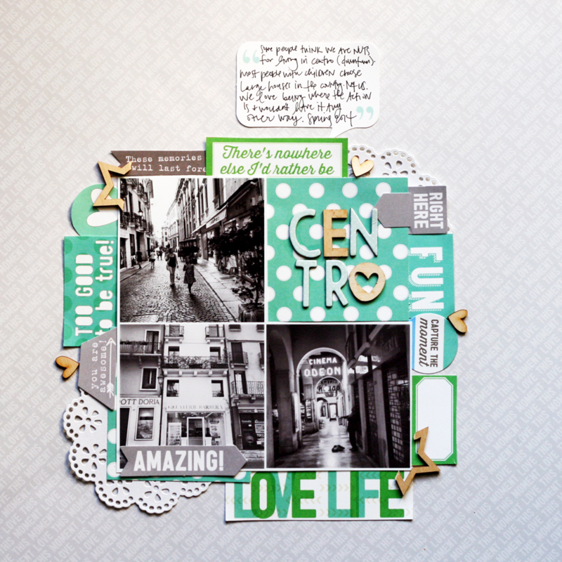 Centro by Stephanie Howell | Inspiring July's Membership at Simple Scrapper