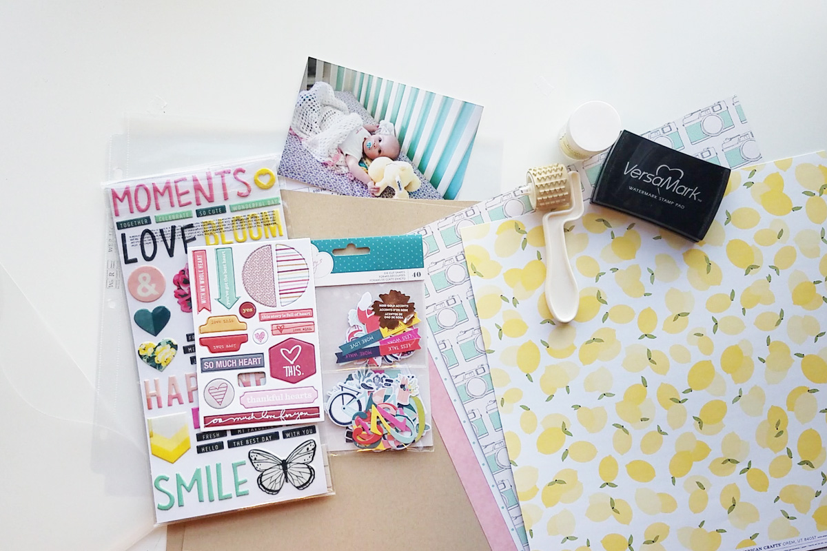 How to Make a Scrapbook Kit