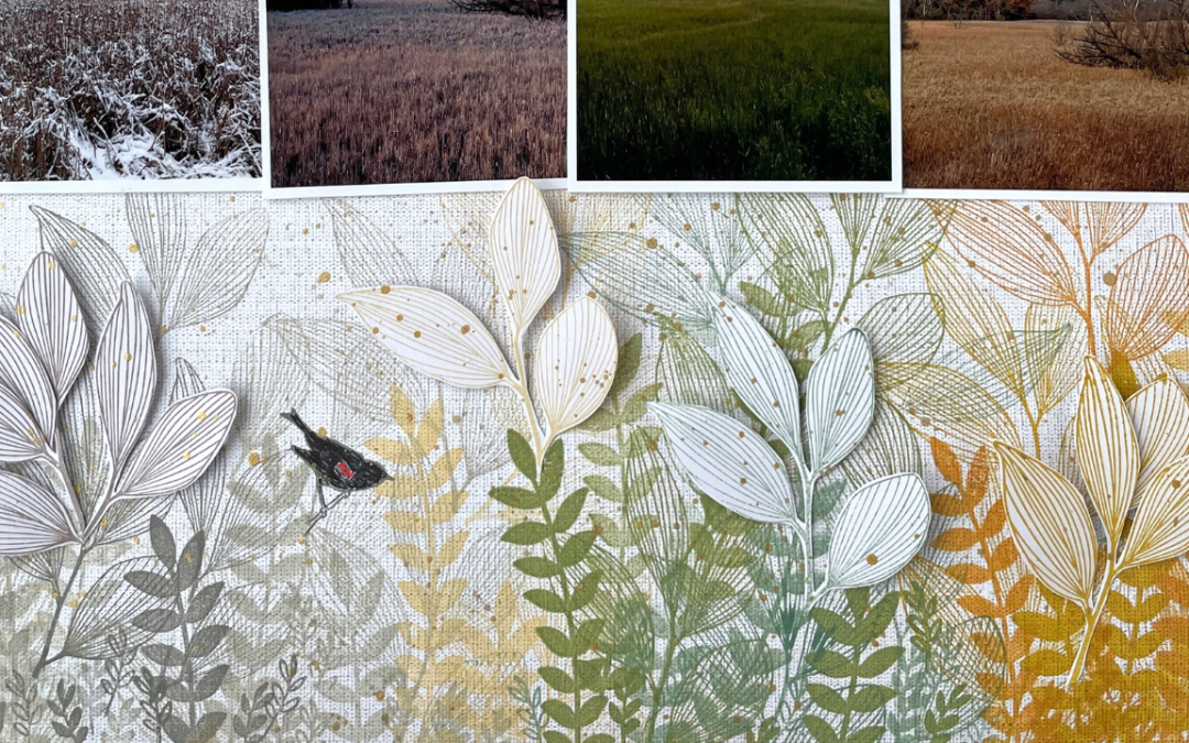 13 Easy Ideas for Stamping on Scrapbook Pages