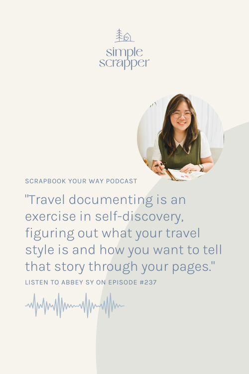 The Art of the Travel Journal by Abbey Sy