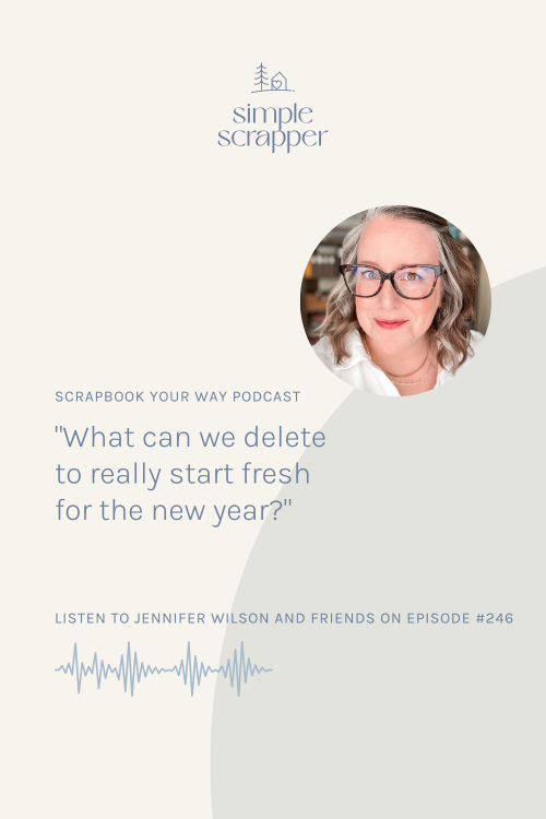 In this episode I’m chatting with Peggy and Amy, who help lead our membership community, about our personal plans for 2024 as well as what we’re planning at Simple Scrapper for this brand new year.