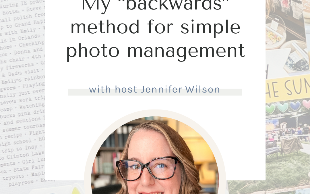 SYW306 – Five Essential Tips for Simple Photo Management
